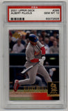 Albert Pujols 2001 Upper Deck Rookie #295 PSA 10 Gem Mint