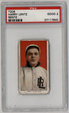 Harry Lentz 1909-11 T206 Sentz PSA 2 Good