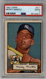 Mickey Mantle 1952 Topps Rookie #311 PSA 2 Good