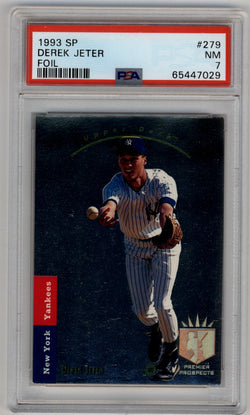 Derek Jeter 1993 SP Foil #279 PSA 7 Near Mint 7029