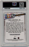 Ken Griffey Jr. 2020 Topps Decades' Best Auto Black 4/5 PSA 9 Mint