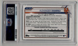 Alexander Ramirez 2021 Bowman Chrome Prospects Gold Shimmer Refractors #BCP208 11/50 PSA 10 Gem Mint