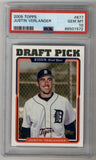 Justin Verlander 2005 Topps #677 FY Rookie PSA 10 Gem Mint