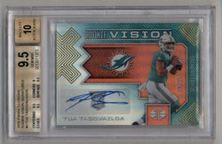 Tua Tagovailoa 2020 Panini Illusions Rookie Vision Signatures #2 20/25 BGS 9.5 10 Auto