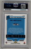 D.K. Metcalf 2019 Donruss Optic Rated Rookies Auto Blue #163 36/75 PSA 9 Mint