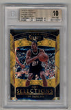 Tim Duncan 2018-19 Select Top Selections Prizms Gold 09/10 BGS 10 Pristine