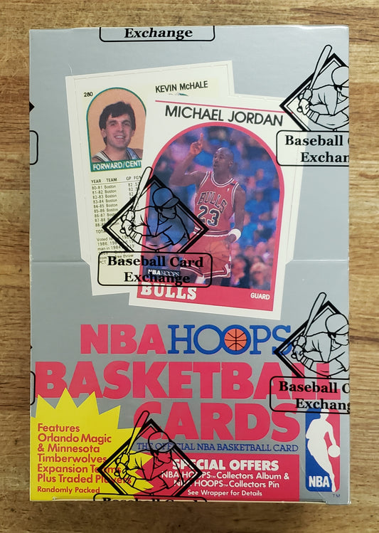 1989-90 Hoops Basketball Series 2 BBCE Wrapped Box - FASC
