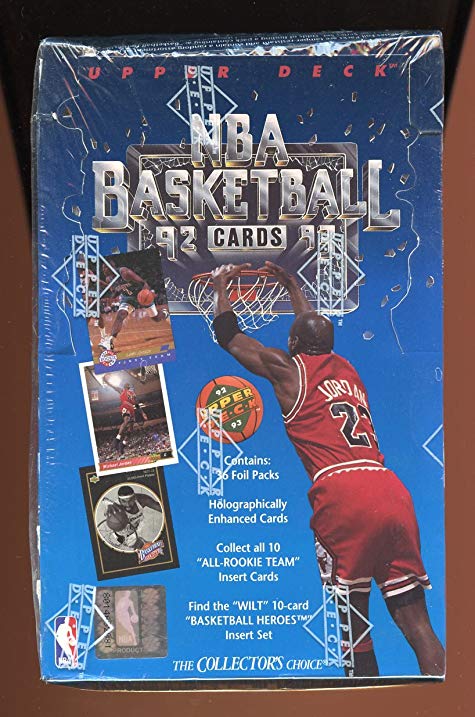 1992-93 Upper Deck Basketball Series 1 Box