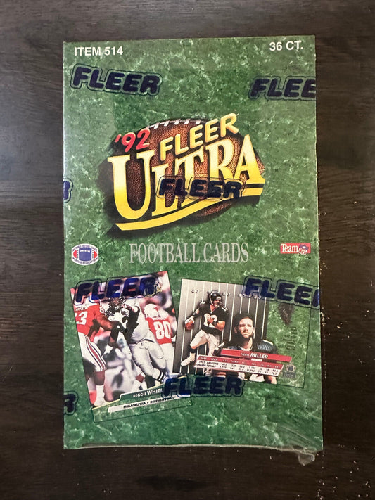 1992 Fleer Ultra Football Hobby Box