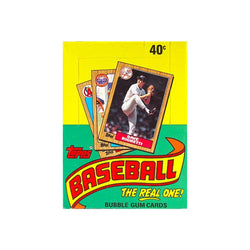 1987 Topps Baseball Wax Box