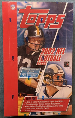 2002 Topps Football Hobby Box