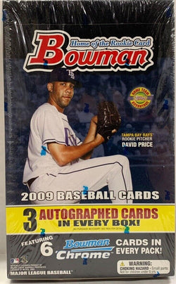 2009 Bowman Baseball Jumbo Box