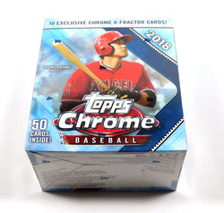 2018 Topps Chrome Baseball Mega Box