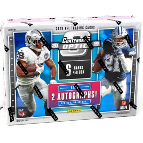 2019 Panini Contenders Optic Football 10-Box Inner Case