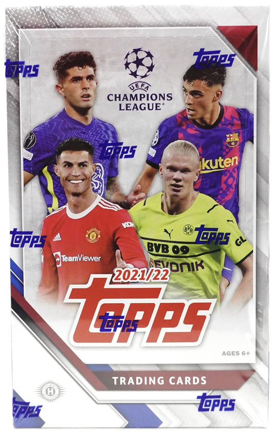 2021-22 Topps UEFA Champions League Soccer Hobby Box