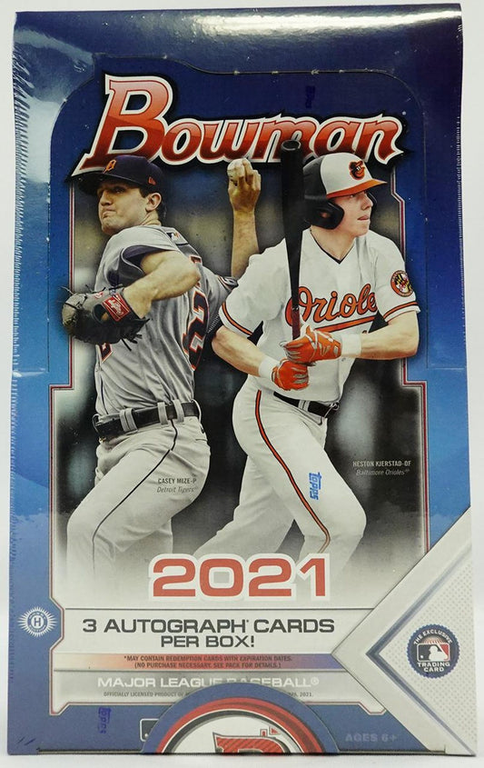 2021 Bowman Baseball Jumbo Box