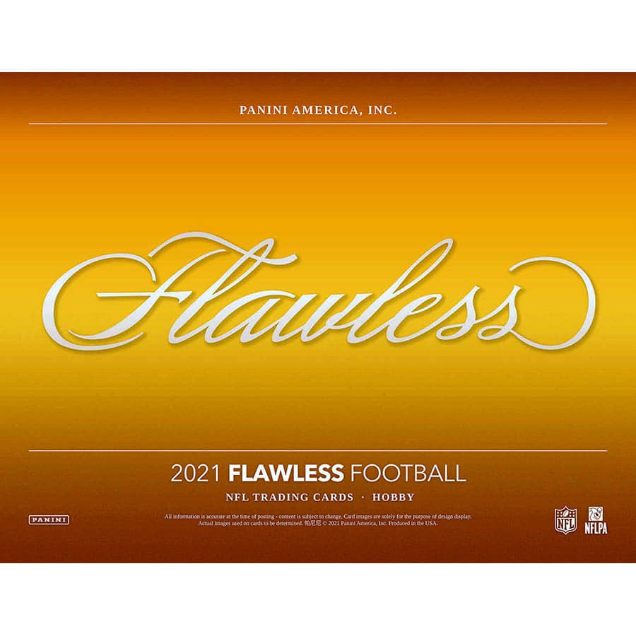 2021 Panini Flawless Football Hobby Box - 2 Box Case