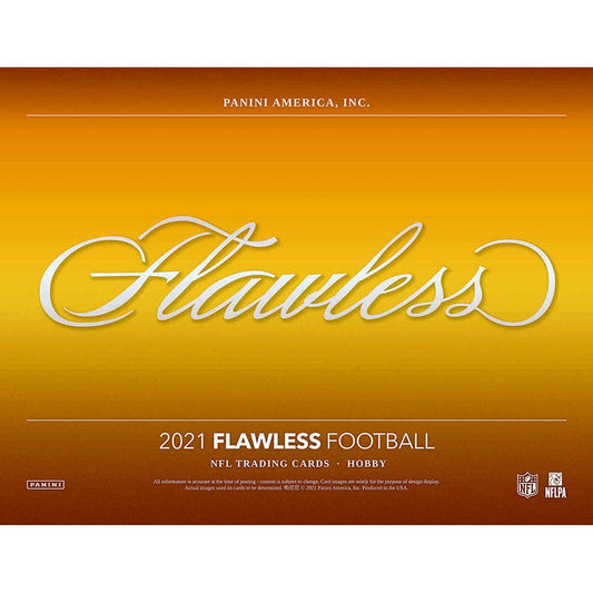 2021 Panini Flawless Football Hobby Box - 2 Box Case