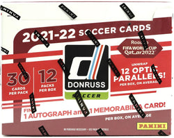 2021-22 Panini Donruss Soccer Hobby Box