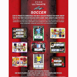 2022 Leaf Ultimate Soccer Hobby Box