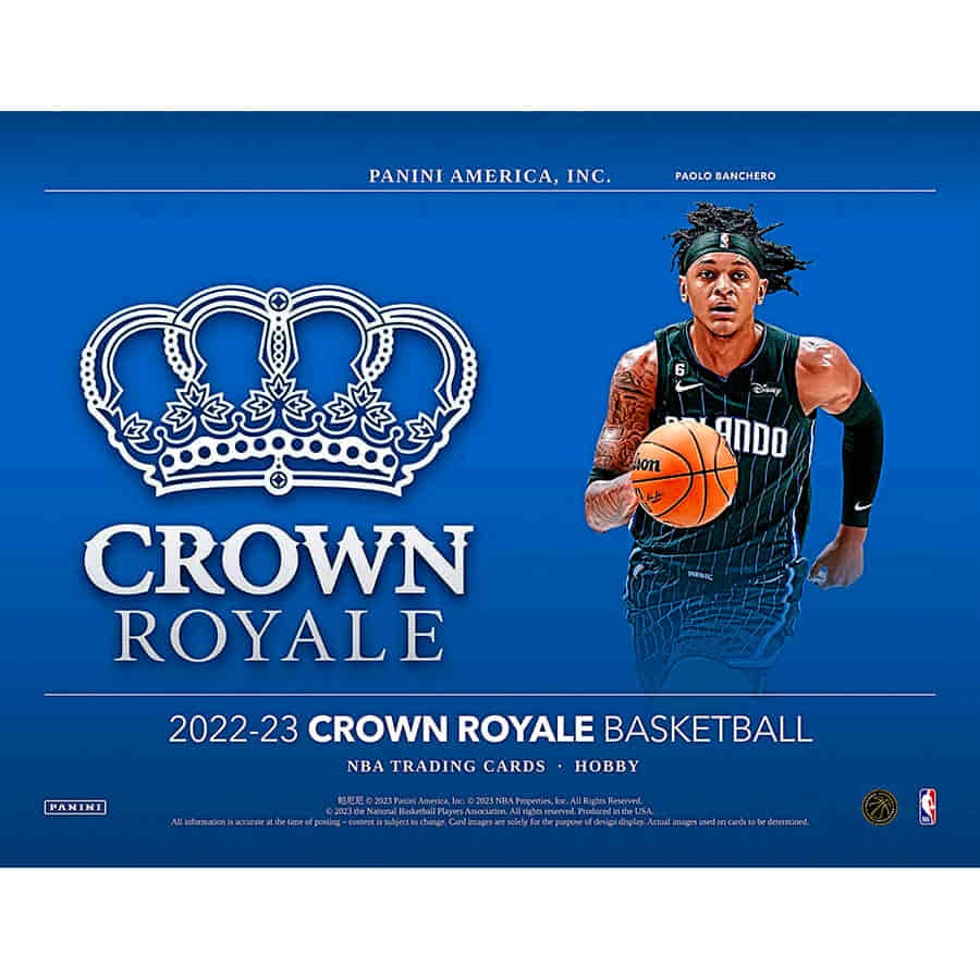 2022-23 Panini Crown Royale Basketball Hobby Box - 16 Box Case