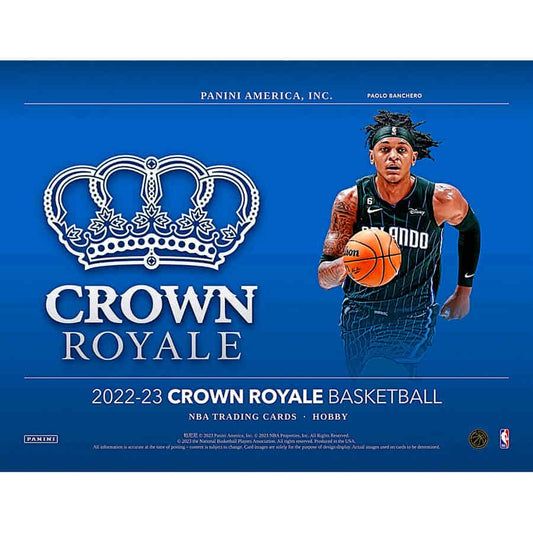 2022-23 Panini Crown Royale Basketball Hobby Box - 16 Box Case