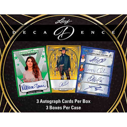 2023 Leaf Pop Century Decadence Hobby Box - 3 Box Case