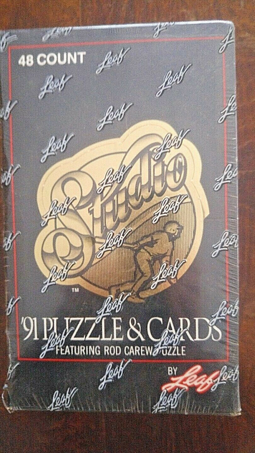 1991 Leaf Studio Baseball Box