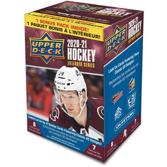 2020-21 Upper Deck Extended Series Hockey Blaster Box