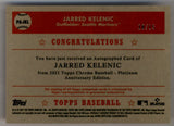 Jarred Kelenic 2021 Topps Chrome Platinum Anniversary Auto Pink Refractors 10/15