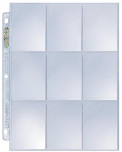 ULTRA PRO PLATINUM 9 POCKET PAGES Box (100)