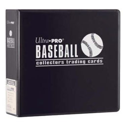 ULTRA PRO 3" BASEBALL BLACK ALBUM