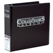 ULTRA PRO 3" COLLECTORS BLACK ALBUM