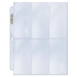 ULTRA PRO PLATINUM 6 POCKET PAGES Box (100)