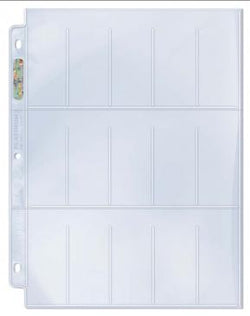 ULTRA PRO PLATINUM 15-POCKET PAGES BOX (100)