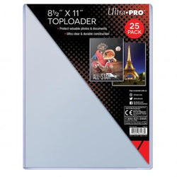 ULTRA PRO 8.5x11" TOP LOAD FLAT Pack (25)