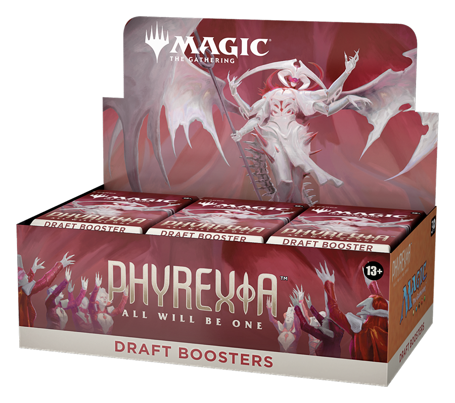 Magic The Gathering Phyrexia All Will Be One Draft Booster Box