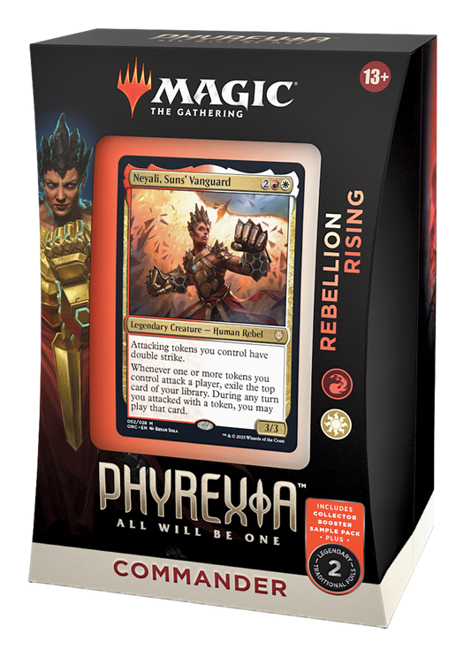 Magic The Gathering Phyrexia All Will Be One Commander Deck - Rebellion Rising