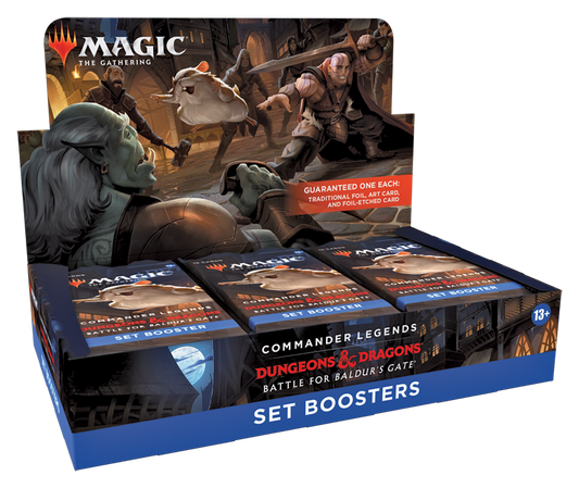 Magic The Gathering: Commander Legends Battle for Baldur’s Gate Set Booster Box