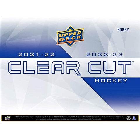 2022-23 Upper Deck Clear Cut Hockey Hobby Box