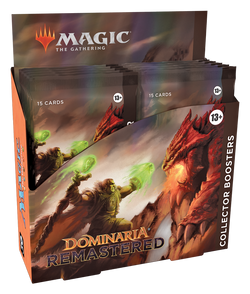 Magic The Gathering Dominaria Remastered Collector Booster Box