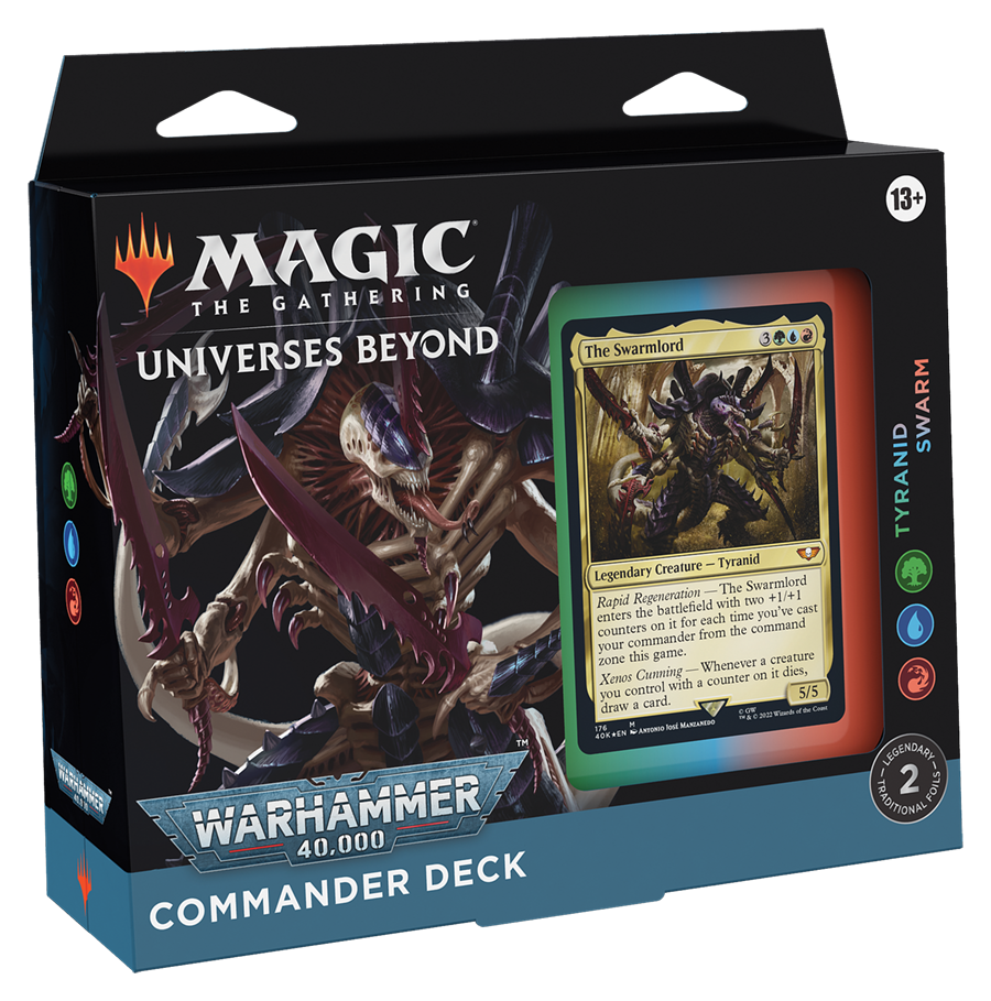 Magic The Gathering Warhammer 40,000 Commander Deck - Tyranid Swarm