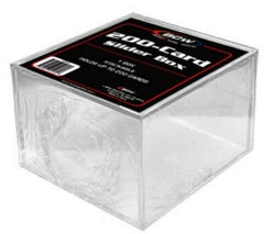 BCW 200-CARD SLIDER BOX