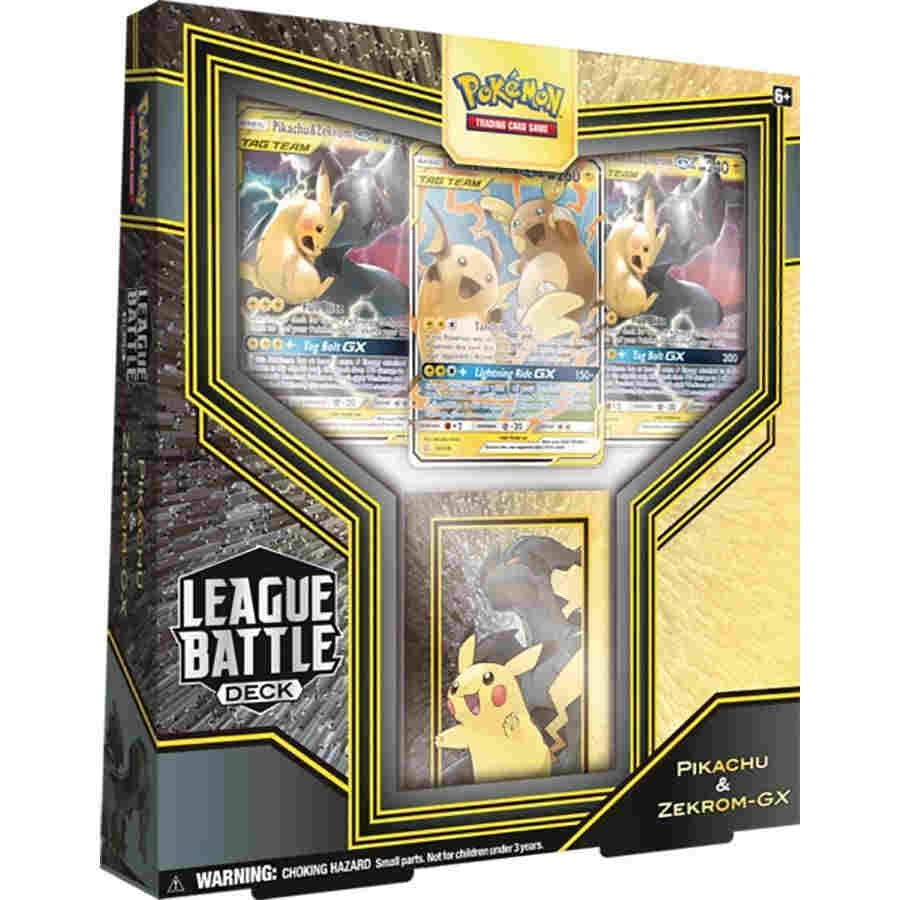 Pikachu + Zekrom GX Pokemon League Battle Deck