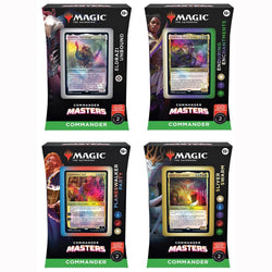 Magic The Gathering Commander Masters Commander Deck - 4 Deck Set