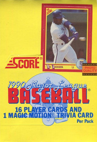 1990 Score Baseball Box