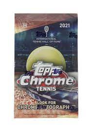 2021 Topps Chrome Tennis Hobby Box