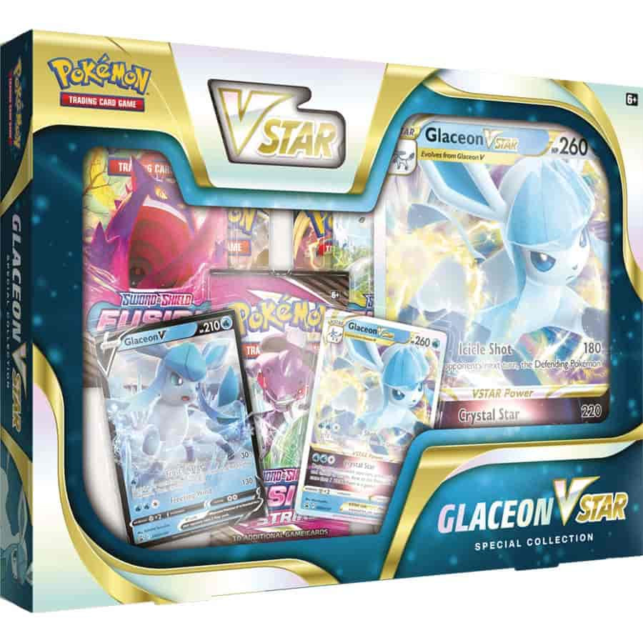 Pokemon Leafeon / Glaceon VStar Collection