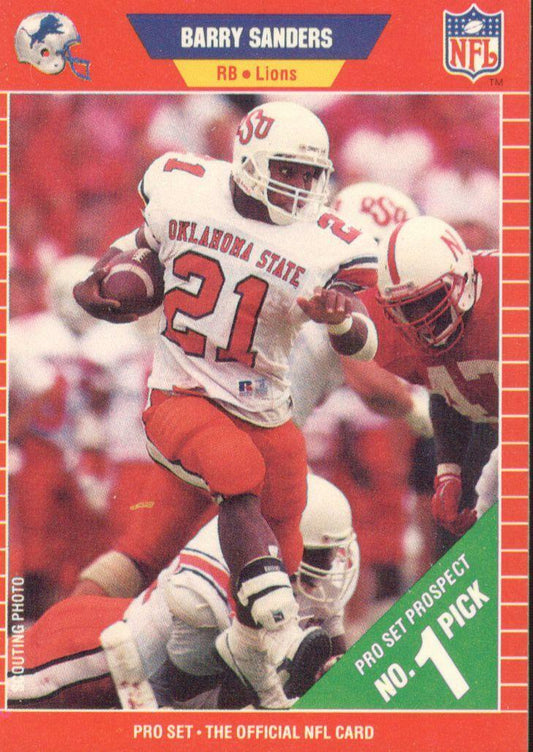 1989 Pro Set Football Hand Collated Set with Errors (NM-MT) (In Album)