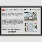 2023 Topps Tier One Bundesliga Soccer Hobby Box